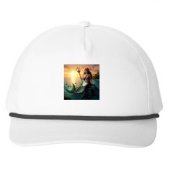 Snapback Five-Panel Rope Hat