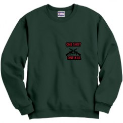 Unisex Film and Foil Crewneck Sweatshirt