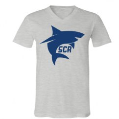 Unisex V-Neck Jersey Tee