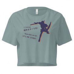 Ladies Festival Cali Crop Top Tee