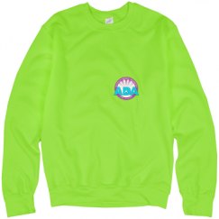 Unisex Neon Crewneck Sweatshirt