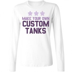 Ladies Relaxed Fit Basic Long Sleeve Tee