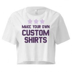 Ladies Festival Cali Crop Top Tee