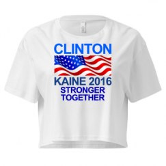 Ladies Festival Cali Crop Top Tee