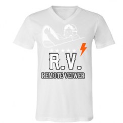 Unisex V-Neck Jersey Tee