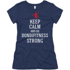 Ladies Slim Fit Super Soft Triblend Tee