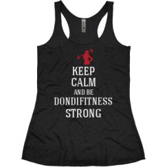 Ladies Slim Fit Super Soft Racerback Triblend Tank