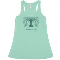 Ladies Flowy Racerback Tank