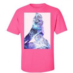 Unisex Ultra Cotton Safety Neon Crewneck Tee