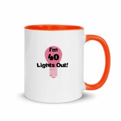 11oz Ceramic Mug with Color Inside