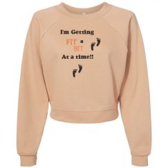 Women's Raglan Pullover Fleece