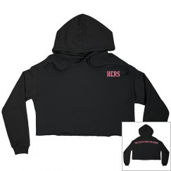 HERS Signature Crop Hoodie