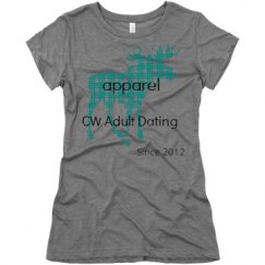 Ladies Slim Fit Super Soft Triblend Tee