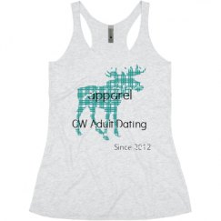 Ladies Slim Fit Super Soft Racerback Triblend Tank