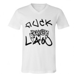 Unisex V-Neck Jersey Tee