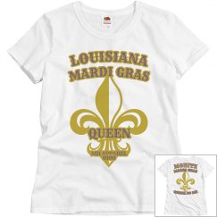 MOHITZ WOMEN MARDI GRAS QUEEN TEES