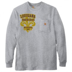 Unisex Carhartt Pocket Long Sleeve Tee