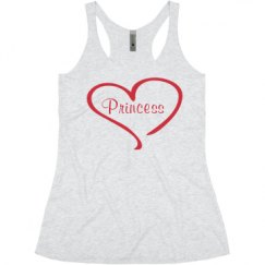 Ladies Slim Fit Super Soft Racerback Triblend Tank