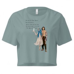 Ladies Festival Cali Crop Top Tee