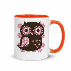 11oz Ceramic Mug with Color Inside