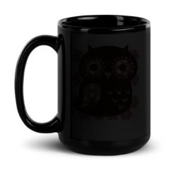 15oz Black Glossy Mug