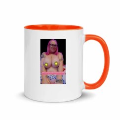 11oz Ceramic Mug with Color Inside