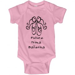 Future Prima ballerina onesie 