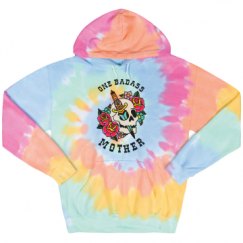 Unisex Tie-Dye Fleece Hoodie