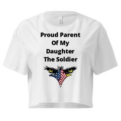 Ladies Festival Cali Crop Top Tee