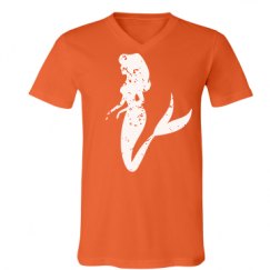 Unisex V-Neck Jersey Tee