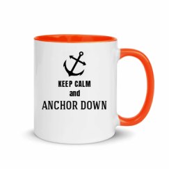 11oz Ceramic Mug with Color Inside