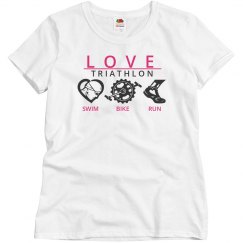 LOVE TRIATHLON - PINK