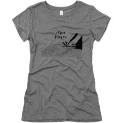 Ladies Slim Fit Super Soft Triblend Tee