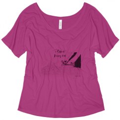 Ladies Flowy Slouchy Tee