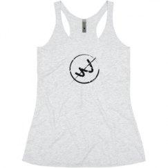 Ladies Slim Fit Super Soft Racerback Triblend Tank