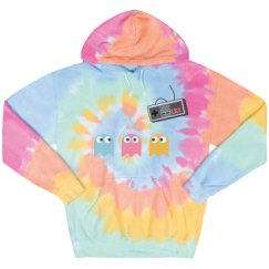 Unisex Tie-Dye Fleece Hoodie