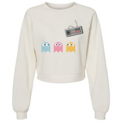 Women's Raglan Pullover Fleece