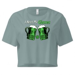 Ladies Festival Cali Crop Top Tee