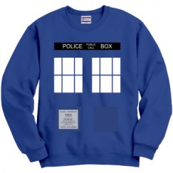 Unisex Film and Foil Crewneck Sweatshirt