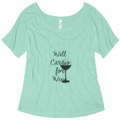 Ladies Flowy Slouchy Tee