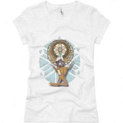 Ladies Slim Fit Basic Promo Jersey Tee