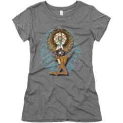 Ladies Slim Fit Super Soft Triblend Tee