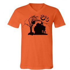 Unisex V-Neck Jersey Tee