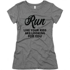 Ladies Slim Fit Super Soft Triblend Tee