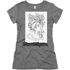 Ladies Slim Fit Super Soft Triblend Tee