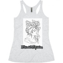 Ladies Slim Fit Super Soft Racerback Triblend Tank