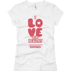 Ladies Slim Fit Basic Promo Jersey Tee