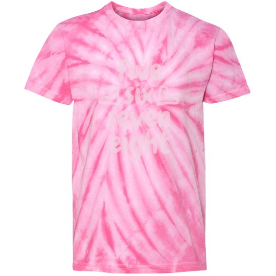 5678 fushia tye dye
