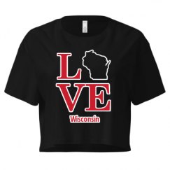 Ladies Festival Cali Crop Top Tee