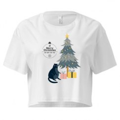 Ladies Festival Cali Crop Top Tee